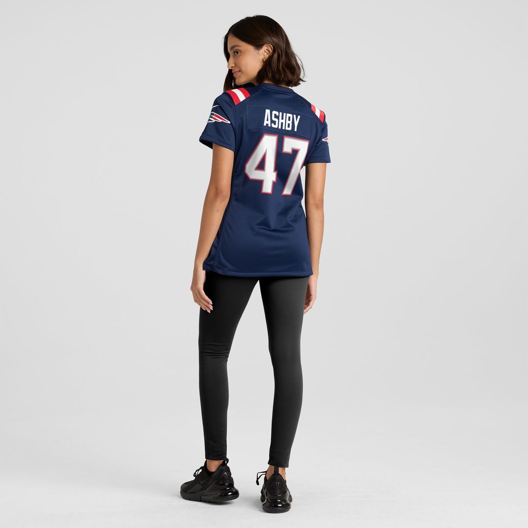 Julian Ashby New England Patriots Nike Women's Team Game Jersey - Navy Official NFL Team Apparel Football Fan Gear