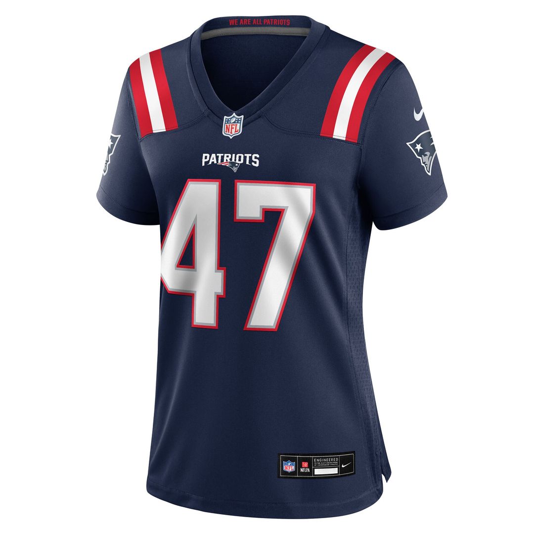 Julian Ashby New England Patriots Nike Women's Team Game Jersey - Navy Official NFL Team Apparel Football Fan Gear