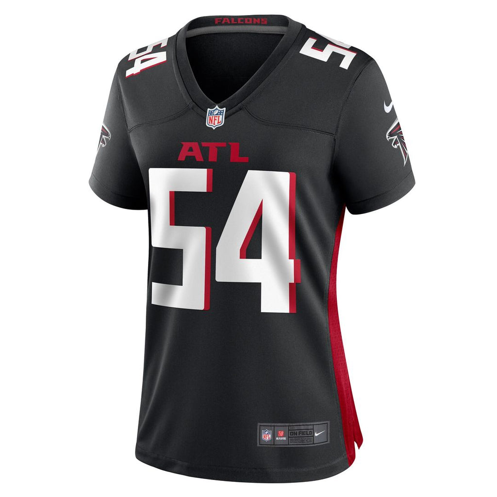 Brandon Dorlus Atlanta Falcons Nike Women's Game Jersey - Black Official NFL Team Apparel Football Fan Gear