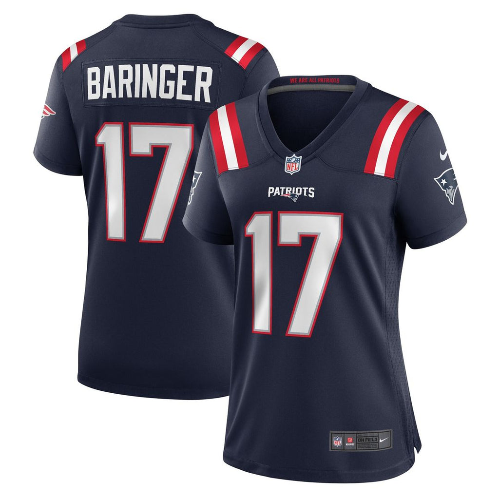 Bryce Baringer New England Patriots Nike Women's Game Jersey - Navy Official NFL Team Apparel Football Fan Gear