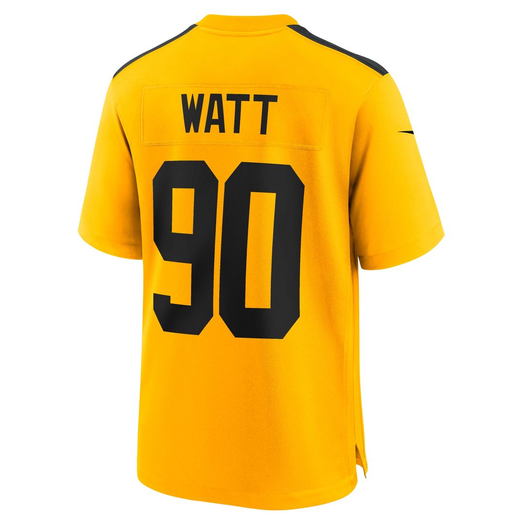 T.J. Watt Pittsburgh Steelers Nike Game Jersey - Black Official NFL Team Apparel Football Fan Gear