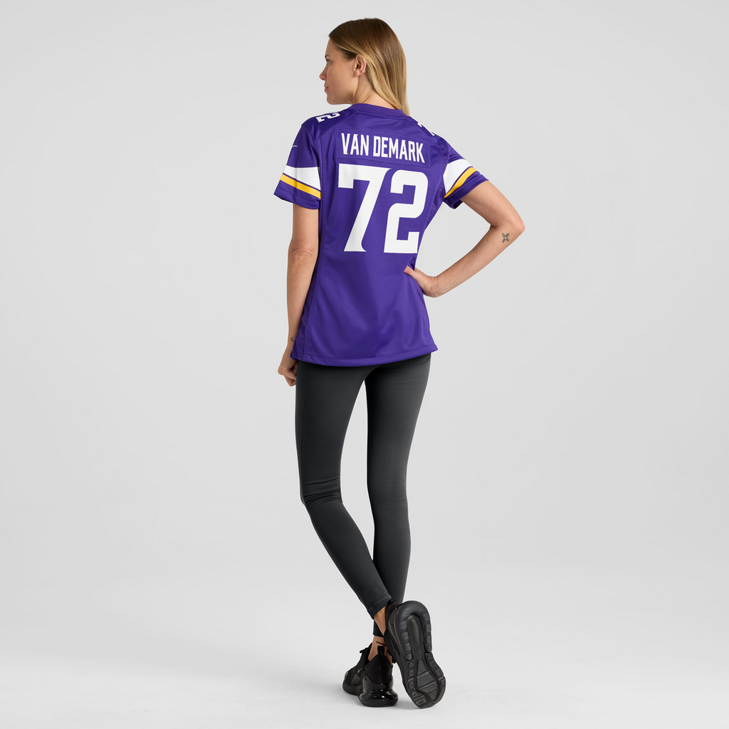 Ryan Van Demark Minnesota Vikings Nike Women's Team Game Jersey - Purple Official NFL Team Apparel Football Fan Gear