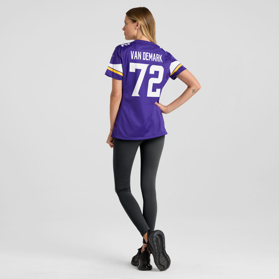 Ryan Van Demark Minnesota Vikings Nike Women's Team Game Jersey - Purple Official NFL Team Apparel Football Fan Gear