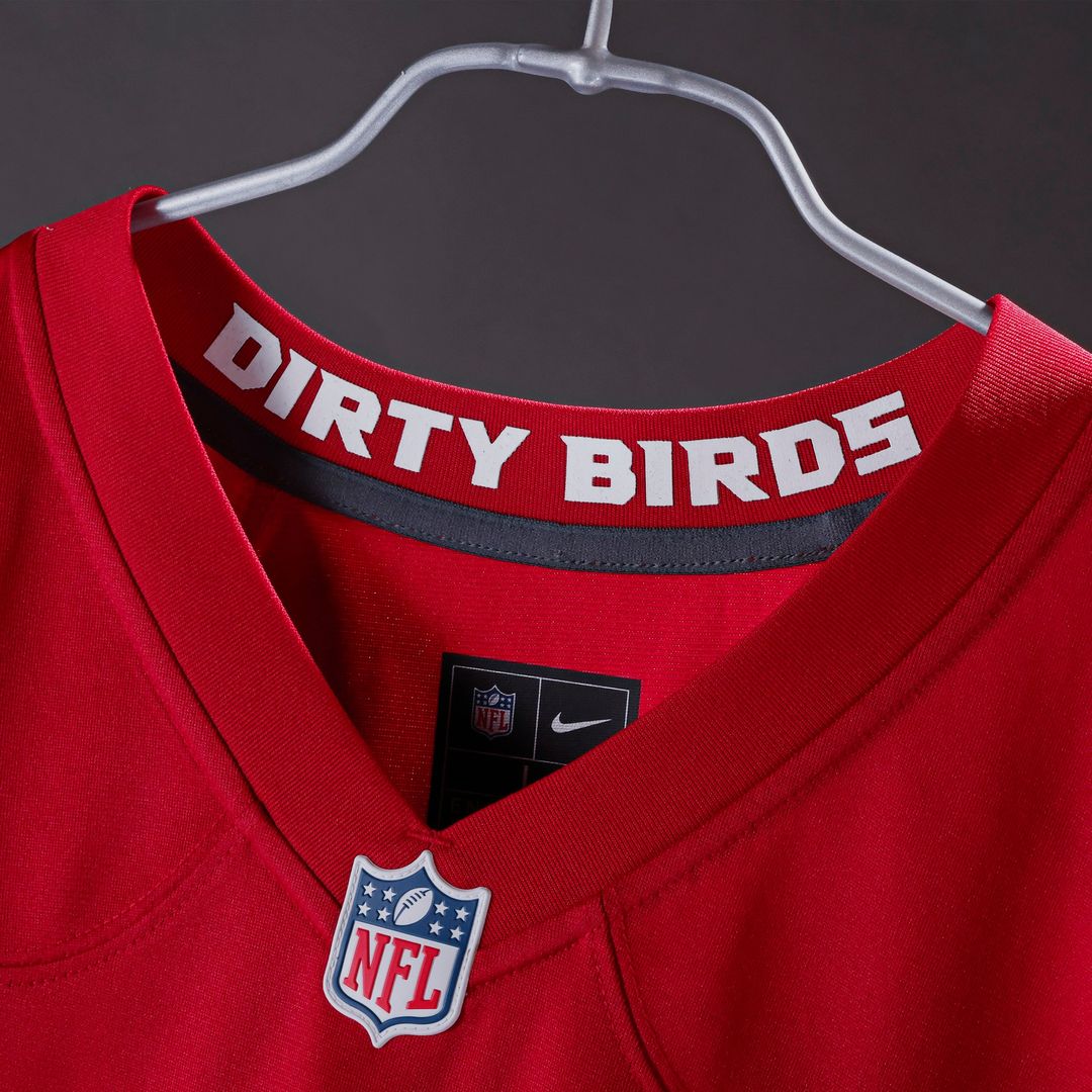 A.J. Terrell Atlanta Falcons Nike Game Jersey - Red Official NFL Team Apparel Football Fan Gear