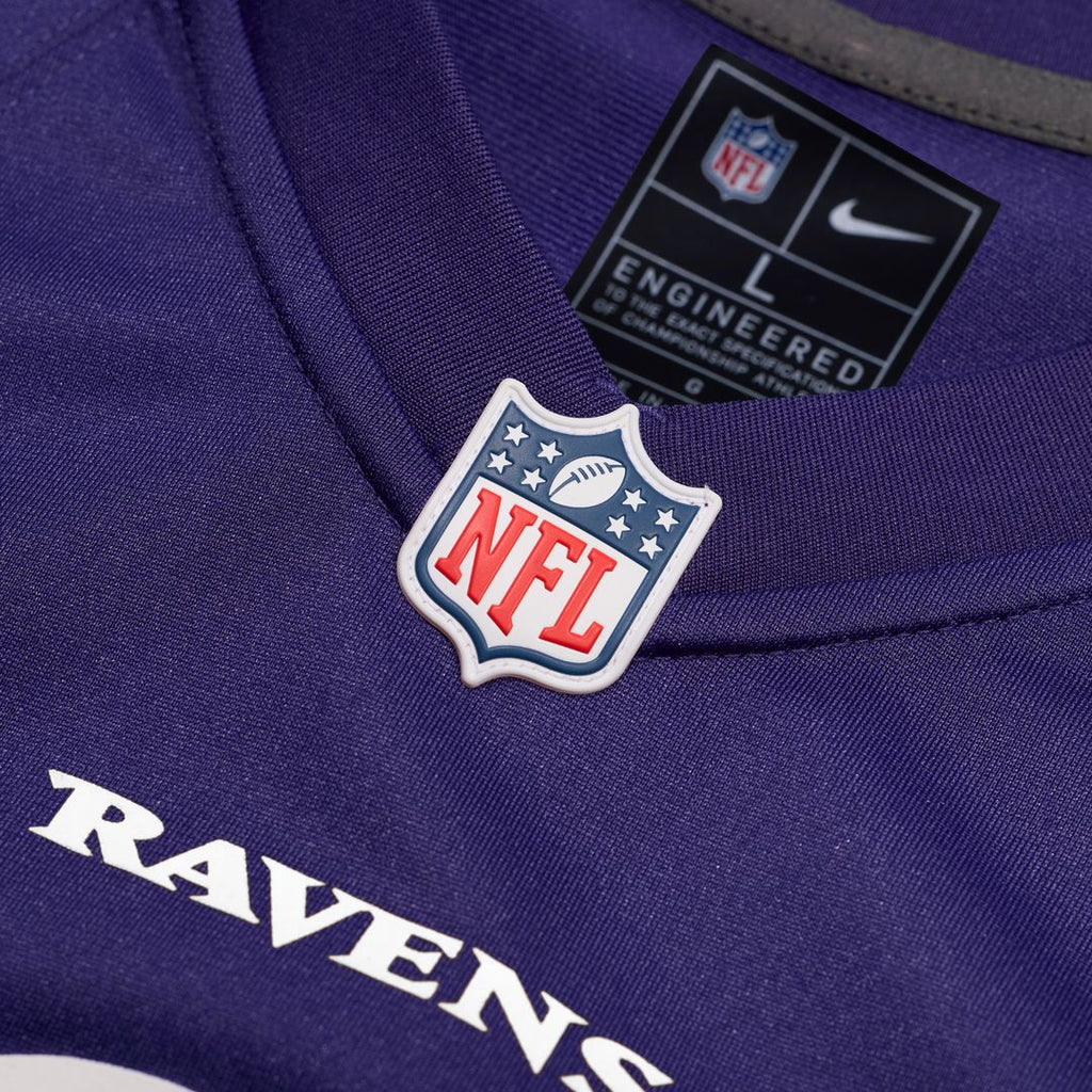 Zay Flowers Baltimore Ravens Nike Game Jersey - Purple Official NFL Team Apparel Football Fan Gear