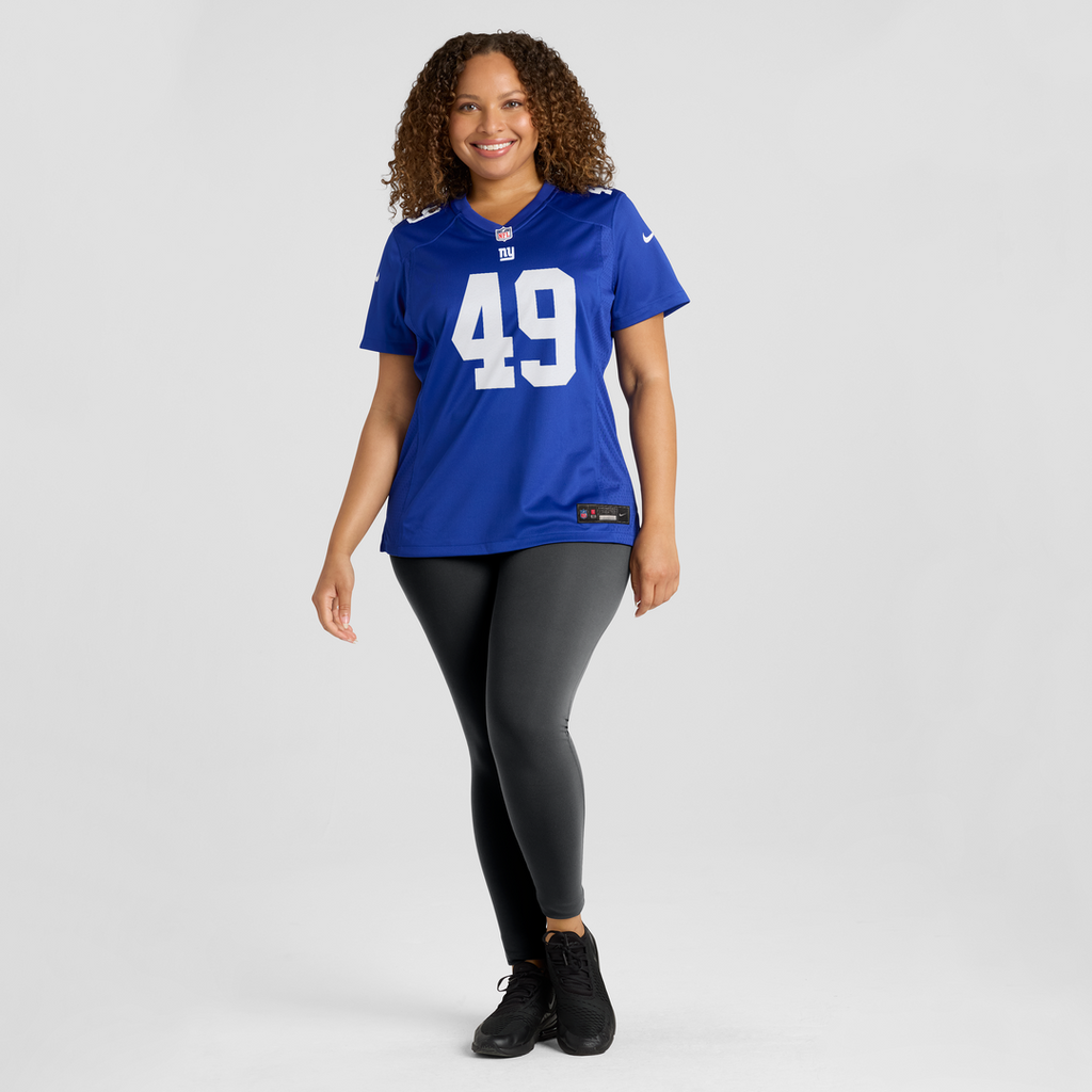 Tremaine Edmunds New York Giants Nike Women's Team Game Jersey - Royal Official NFL Team Apparel Football Fan Gear