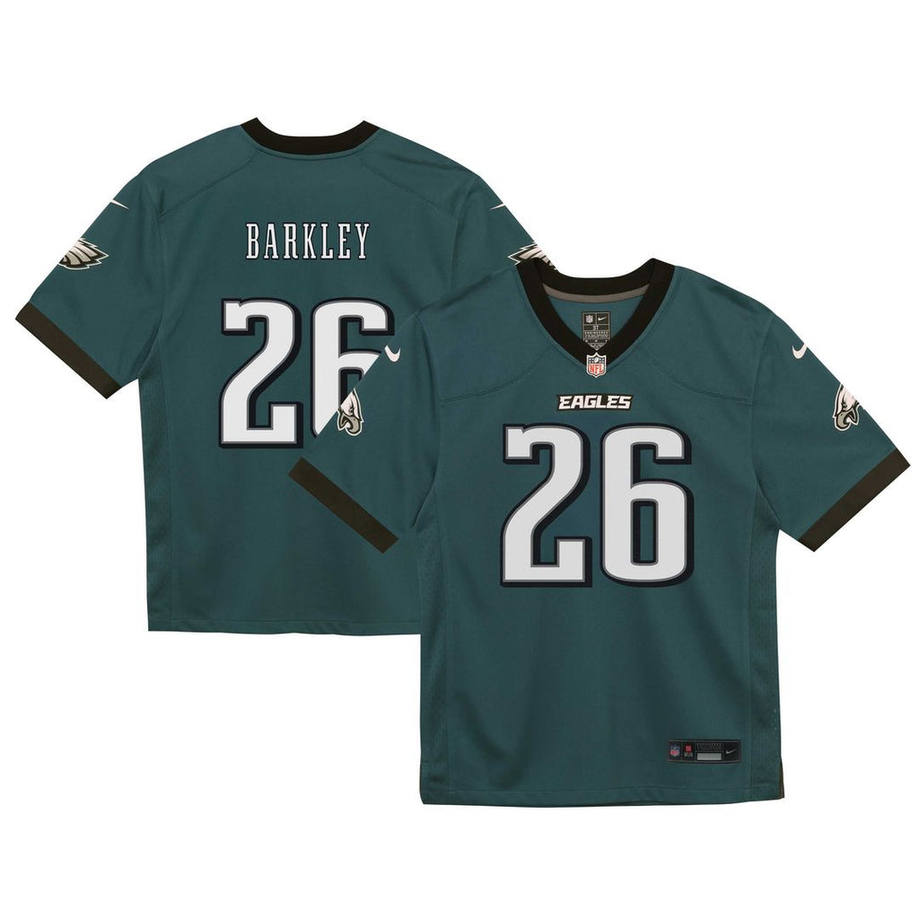 Saquon Barkley Philadelphia Eagles Nike Preschool Team Game Jersey - Midnight Green Official NFL Team Apparel Football Fan Gear