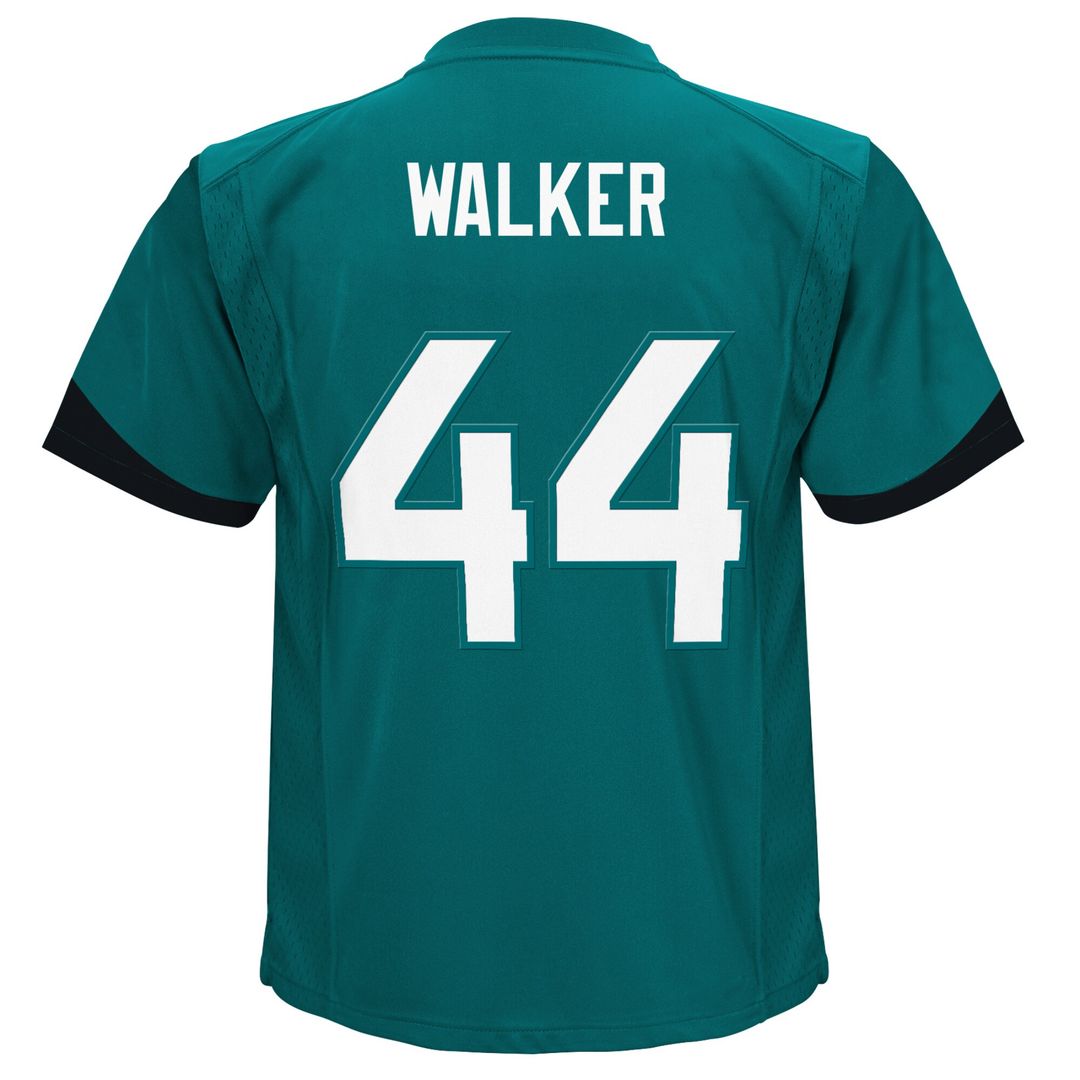 Travon Walker Jacksonville Jaguars Nike Toddler Game Jersey - Teal Official NFL Team Apparel Football Fan Gear