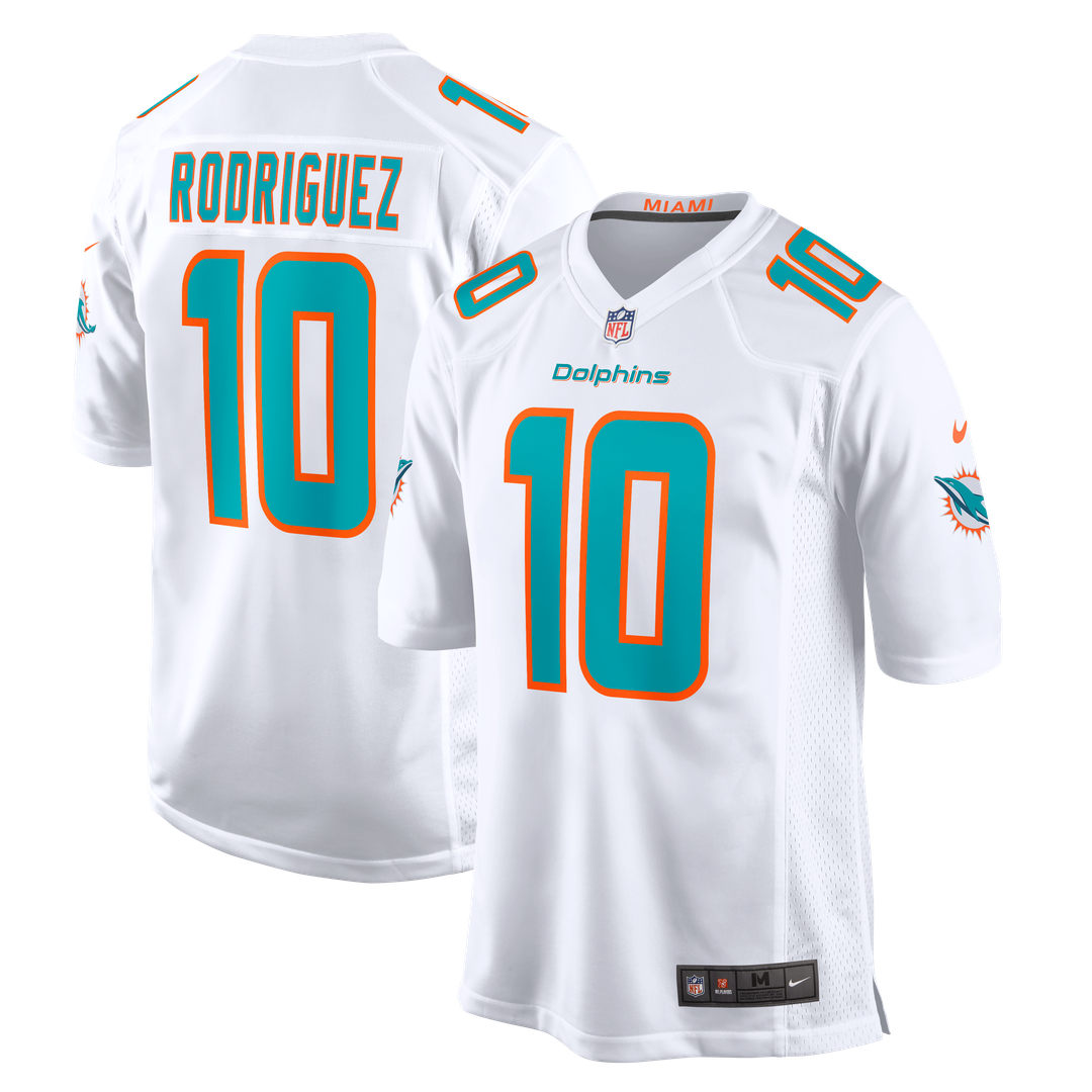 Jacob Rodriguez Miami Dolphins Nike Alternate Game Jersey - Aqua Official NFL Team Apparel Football Fan Gear
