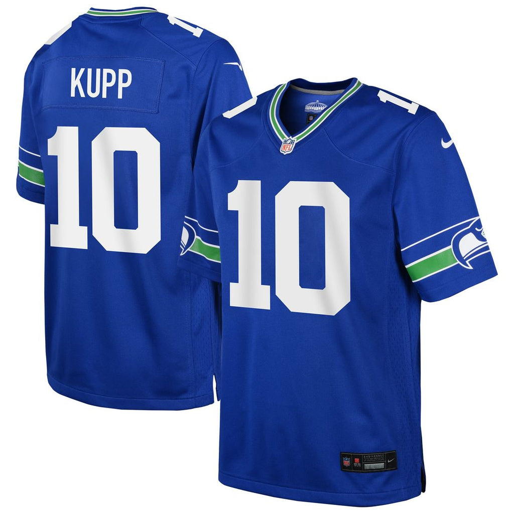 Cooper Kupp Seattle Seahawks Nike Youth Game Jersey - Royal Official NFL Team Apparel Football Fan Gear