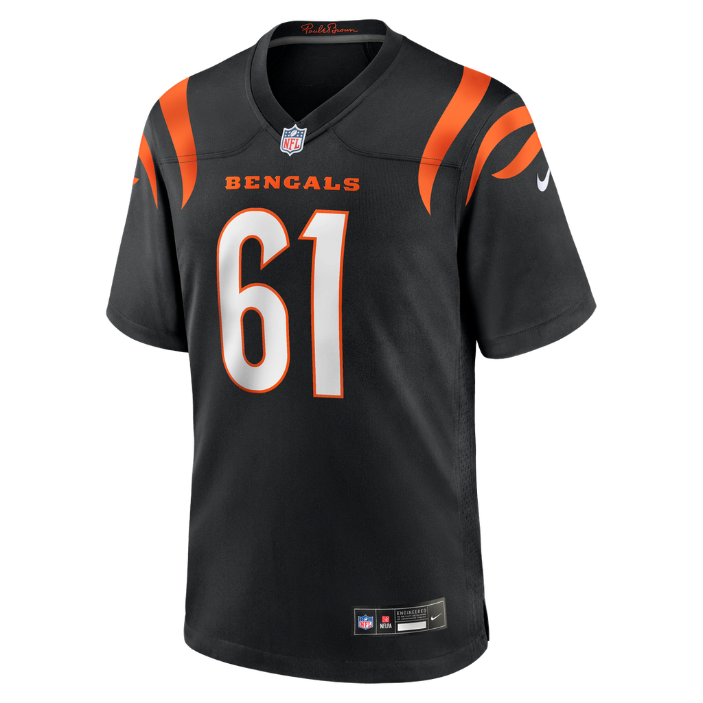 Cody Ford Cincinnati Bengals Nike Game Jersey - Black Official NFL Team Apparel Football Fan Gear