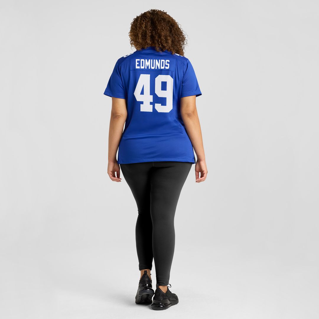 Tremaine Edmunds New York Giants Nike Women's Team Game Jersey - Royal Official NFL Team Apparel Football Fan Gear
