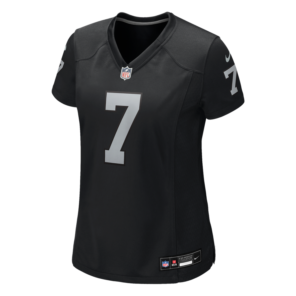 Quay Walker Las Vegas Raiders Nike Women's Team Game Jersey - Black Official NFL Team Apparel Football Fan Gear