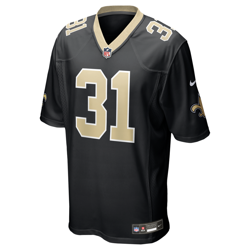 Jordan Howden New Orleans Saints Nike Team Game Jersey - Black Official NFL Team Apparel Football Fan Gear