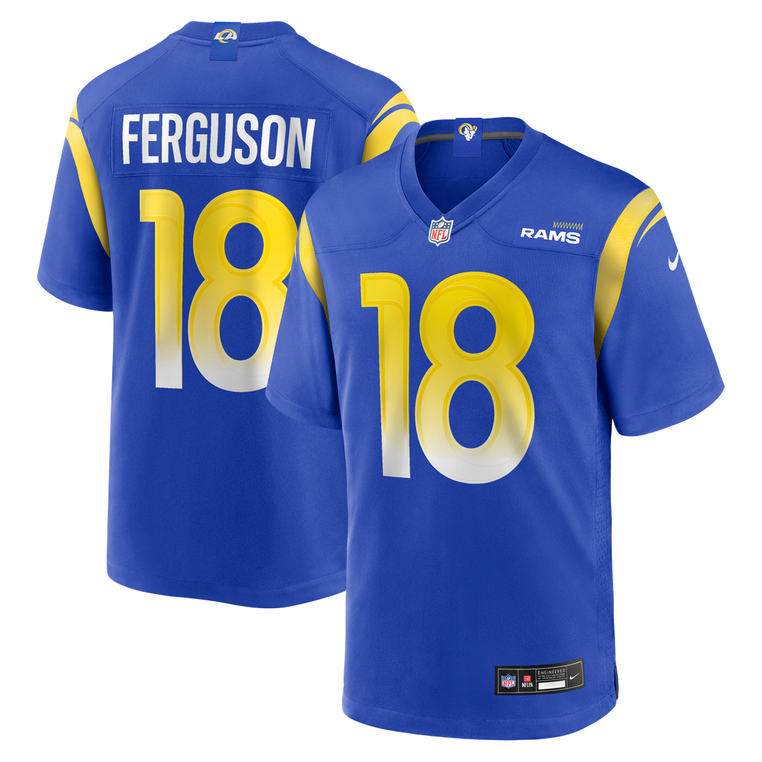 Terrance Ferguson Los Angeles Rams Nike Team Game Jersey - Royal Official NFL Team Apparel Football Fan Gear