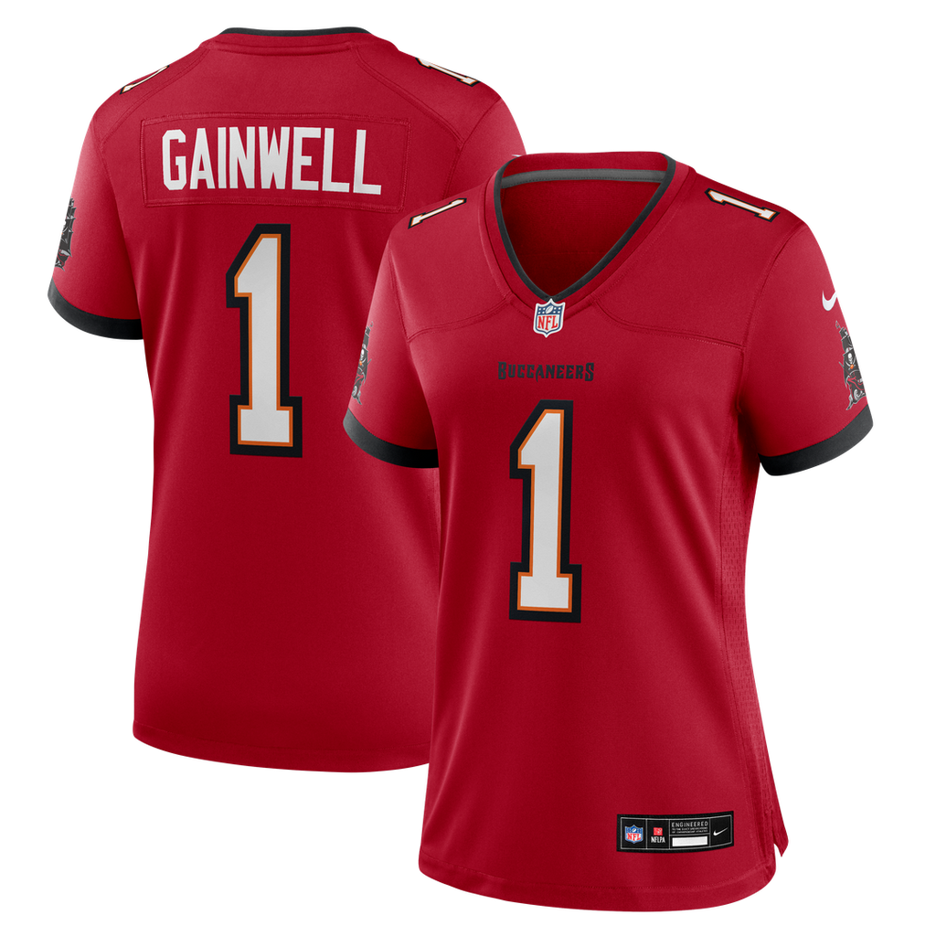Kenneth Gainwell Tampa Bay Buccaneers Nike Women's Team Game Jersey - Red Official NFL Team Apparel Football Fan Gear