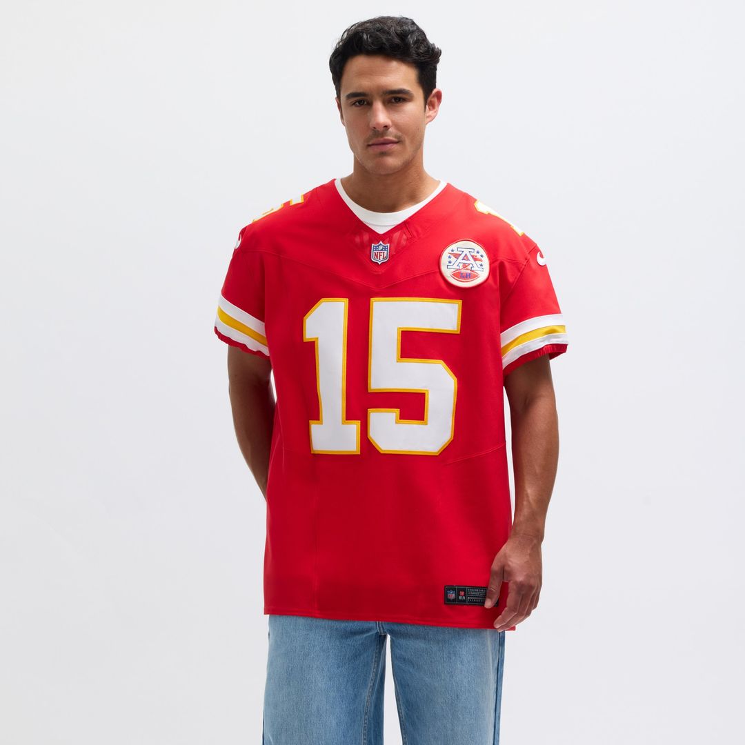 Patrick Mahomes Kansas City Chiefs Nike Vapor F.U.S.E. Elite Jersey - Red Official NFL Team Apparel Football Fan Gear