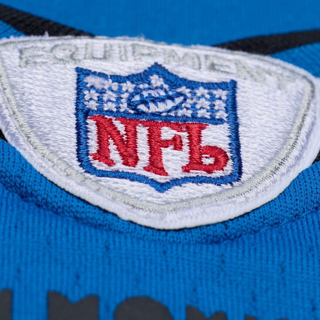 Calvin Johnson Detroit Lions Mitchell & Ness 2007 Legacy Replica Jersey - Blue Official NFL Team Apparel Football Fan Gear