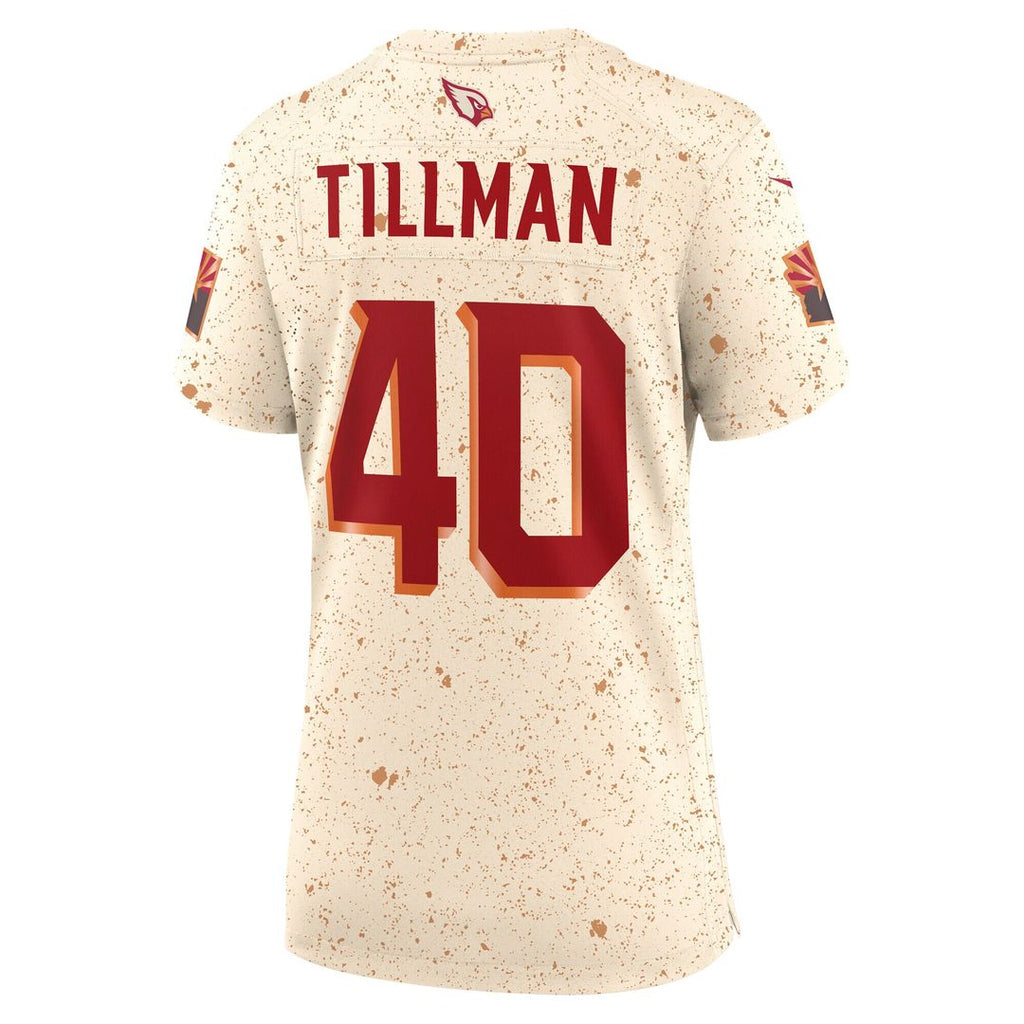 Pat Tillman Arizona Cardinals Nike Women's 2025 Rivalries Collection Retired Player Game Jersey - Natural Official NFL Team Apparel Football Fan Gear