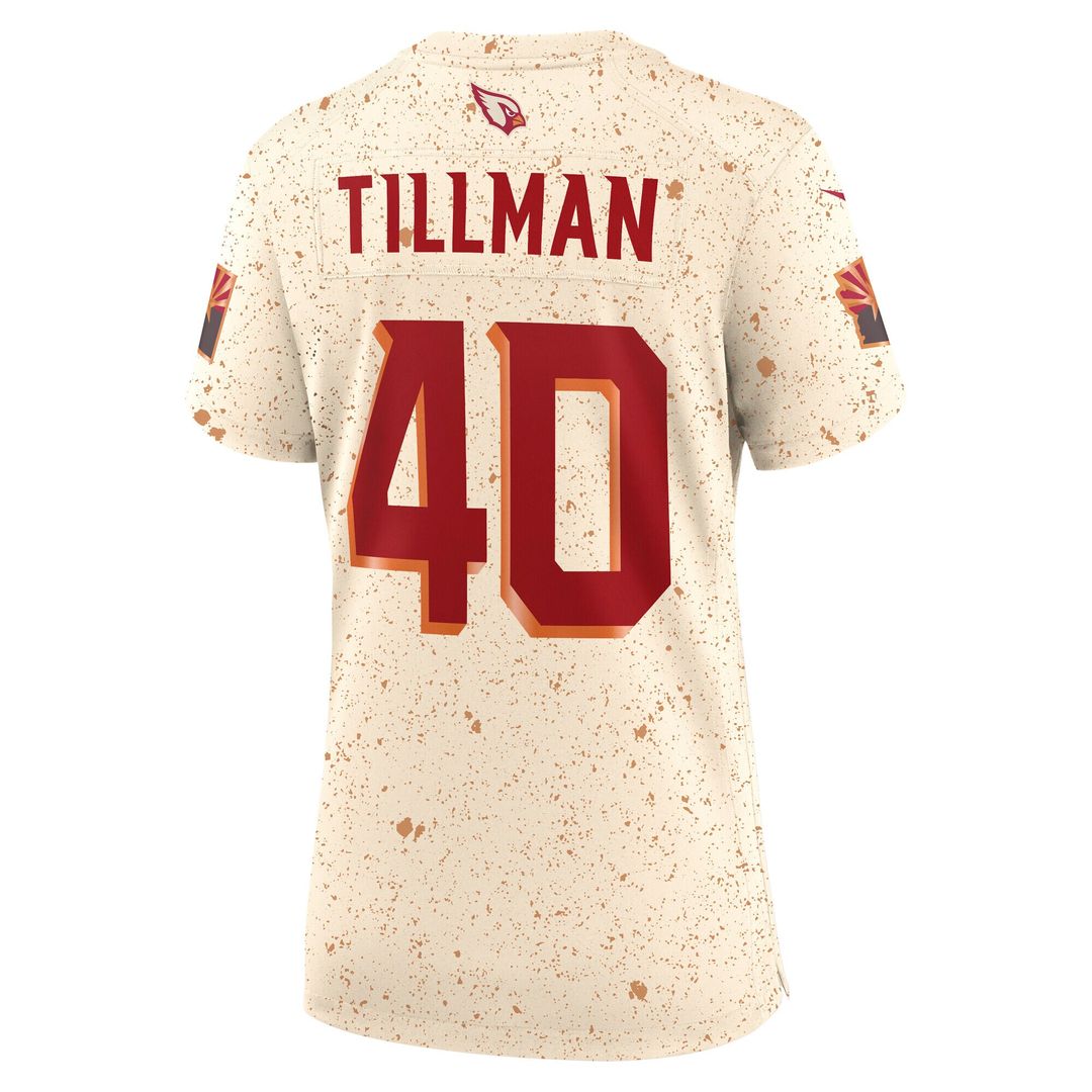 Pat Tillman Arizona Cardinals Nike Women's 2025 Rivalries Collection Retired Player Game Jersey - Natural Official NFL Team Apparel Football Fan Gear
