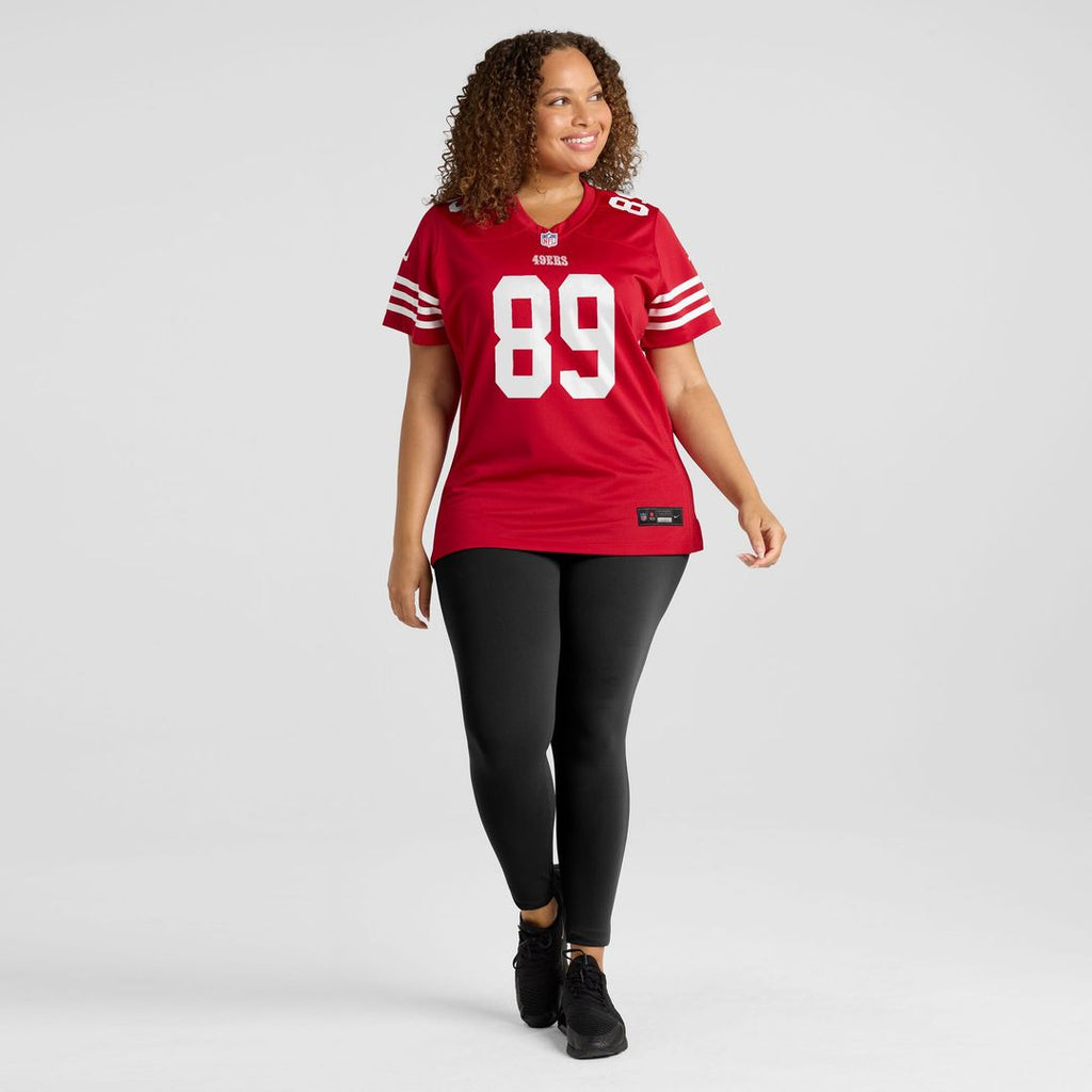 Luke Farrell San Francisco 49ers Nike Women's Team Game Jersey - Scarlet Official NFL Team Apparel Football Fan Gear