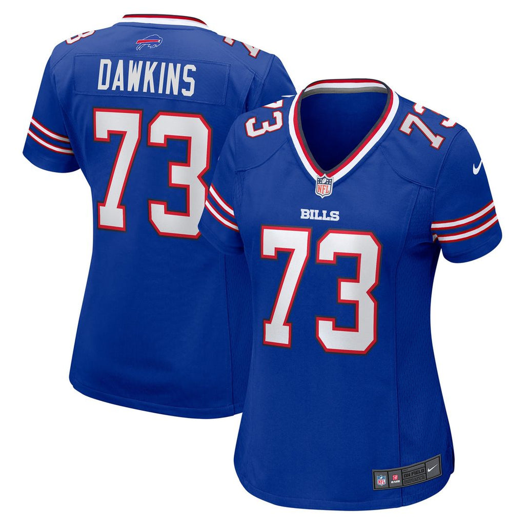 Dion Dawkins Buffalo Bills Nike Women's Game Jersey - Royal Official NFL Team Apparel Football Fan Gear