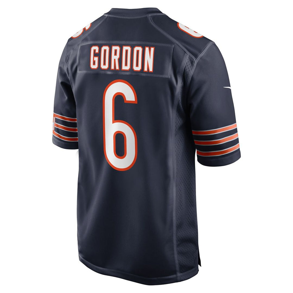 Kyler Gordon Chicago Bears Nike Game Player Jersey - Navy Official NFL Team Apparel Football Fan Gear