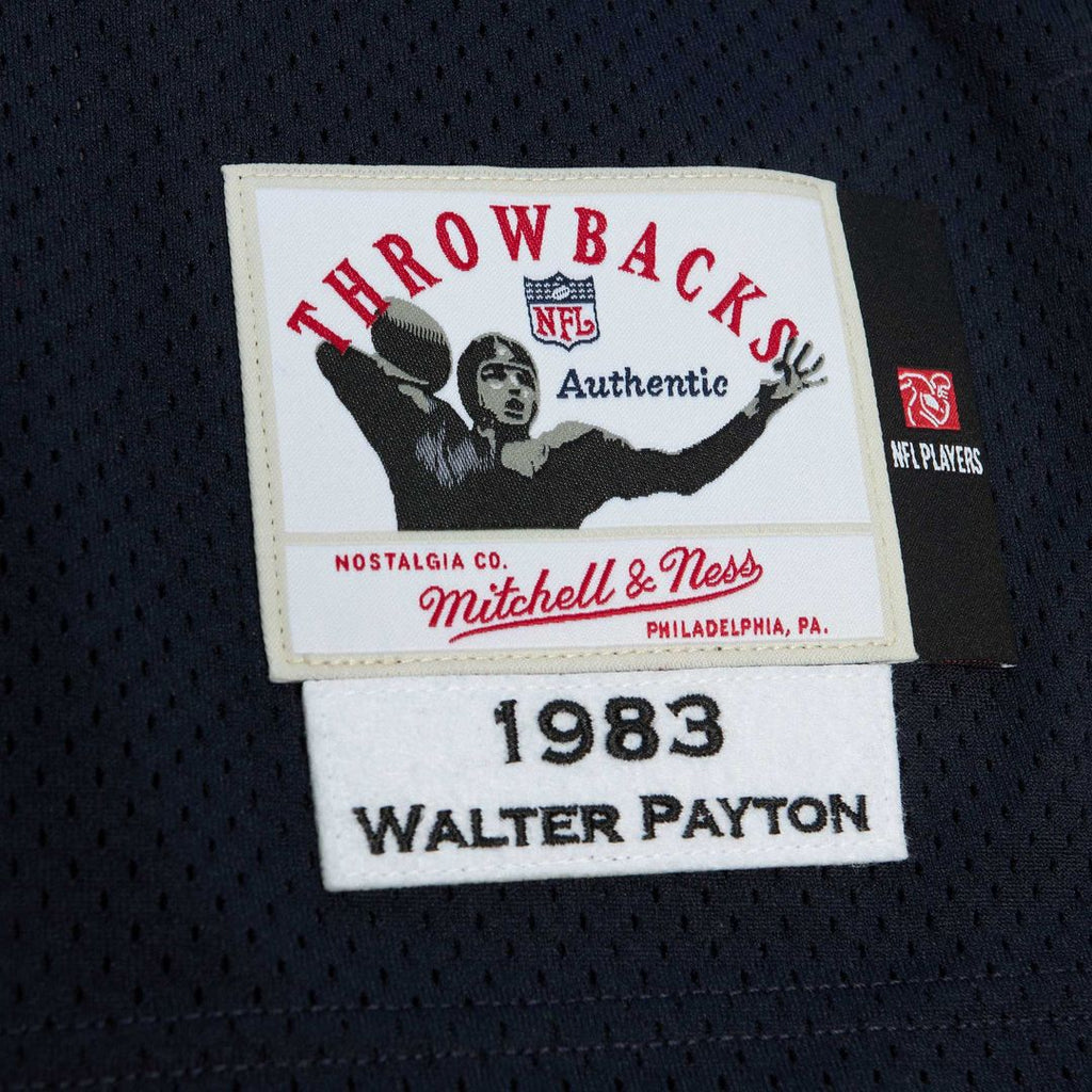 Walter Payton Chicago Bears 1983 Mitchell & Ness Authentic Throwback Retired Player Jersey - Navy Official NFL Team Apparel Football Fan Gear