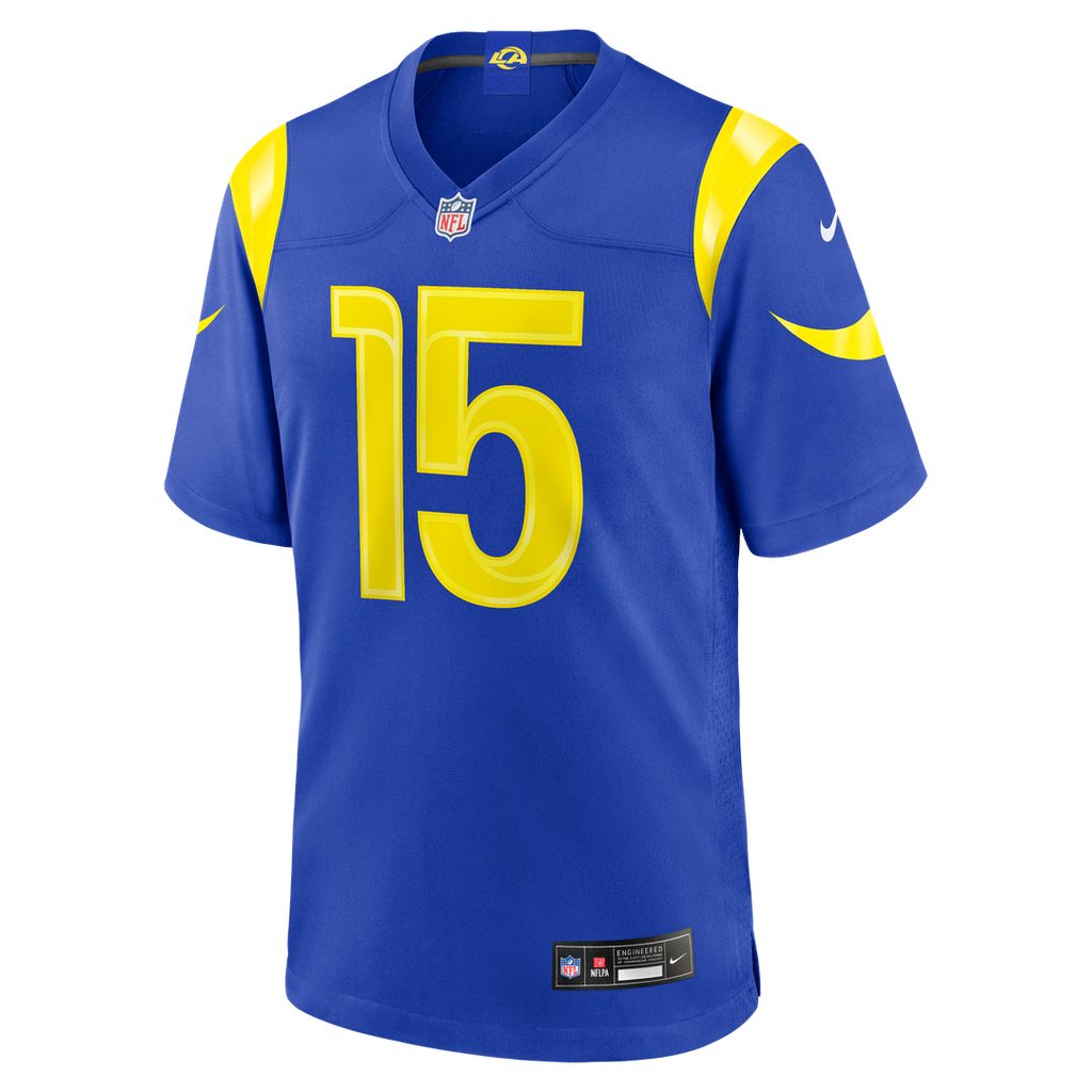 Ty Simpson Los Angeles Rams Nike 2026 NFL Draft First Round Pick No. 13 Team Game Jersey - Royal Official NFL Team Apparel Football Fan Gear