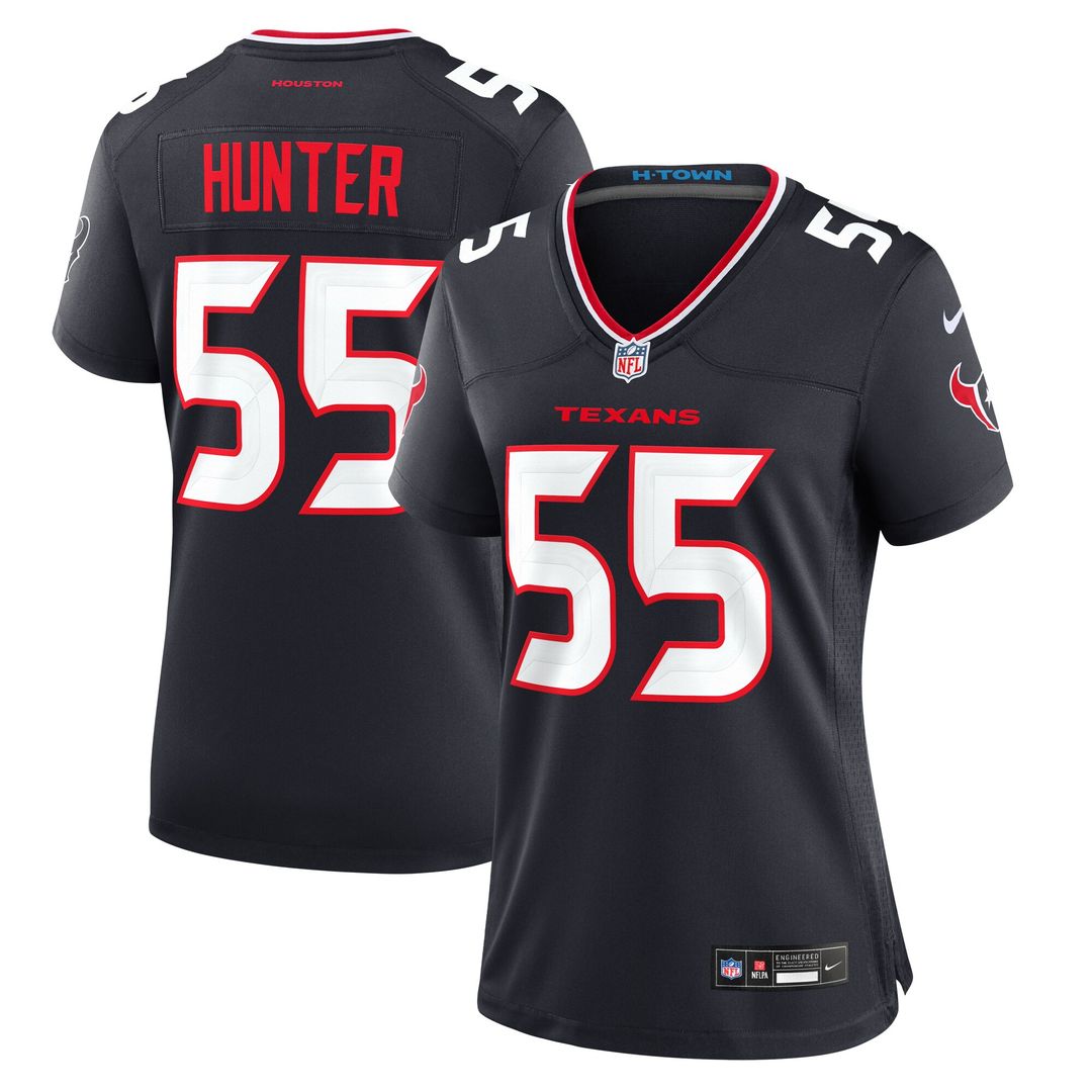 Danielle Hunter Houston Texans Nike Women's Team Game Jersey - Navy Official NFL Team Apparel Football Fan Gear