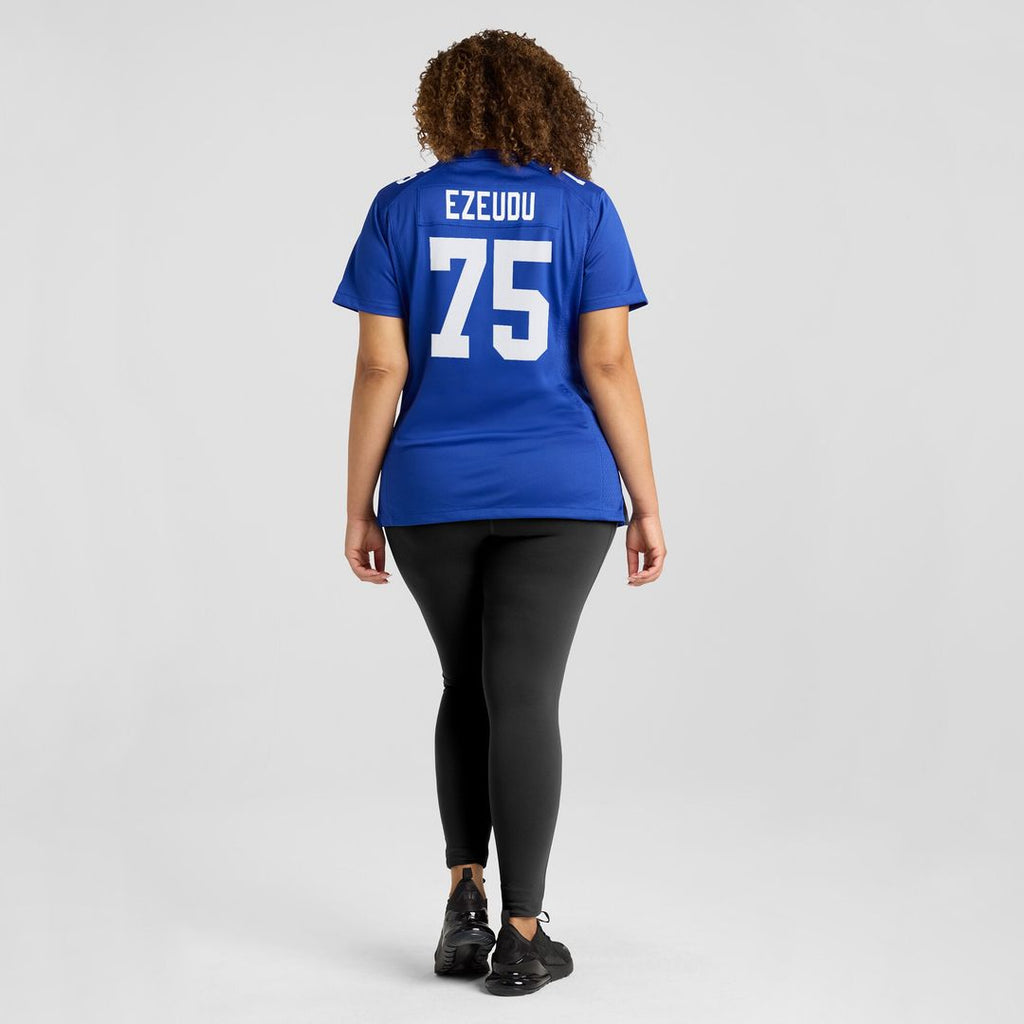 Joshua Ezeudu New York Giants Nike Women's Game Player Jersey - Royal Official NFL Team Apparel Football Fan Gear