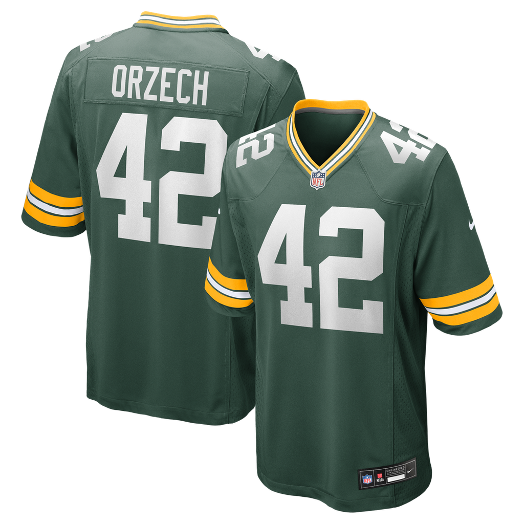 Matt Orzech Green Bay Packers Nike Game Jersey - Green Official NFL Team Apparel Football Fan Gear