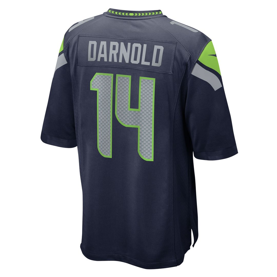 Sam Darnold Seattle Seahawks Nike Team Game Jersey - College Navy Official NFL Team Apparel Football Fan Gear