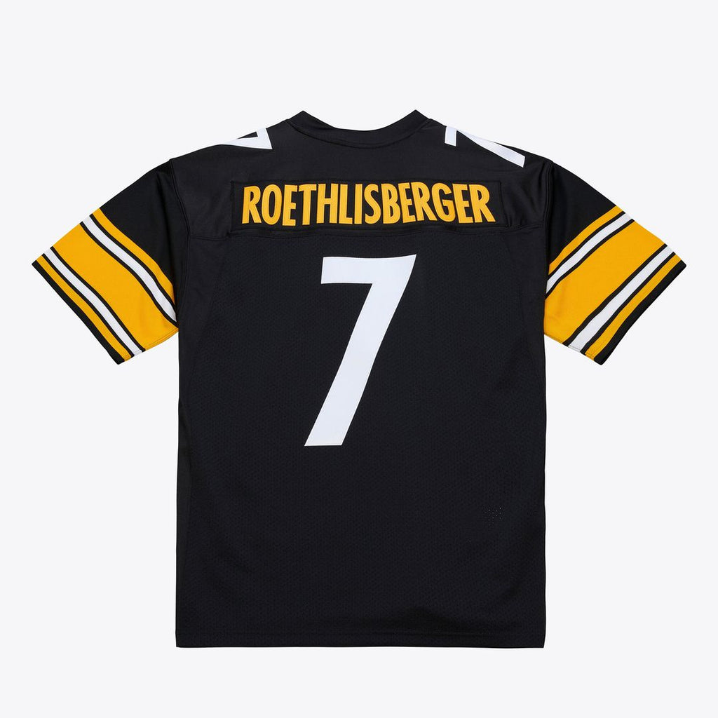 Ben Roethlisberger Pittsburgh Steelers Mitchell & Ness 2004 Authentic Throwback Jersey - Black Official NFL Team Apparel Football Fan Gear