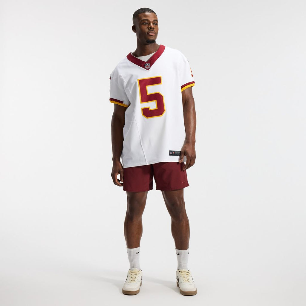 Jayden Daniels Washington Commanders Nike Alternate 2 Super Bowl Era Vapor F.U.S.E. Elite Jersey - White Official NFL Team Apparel Football Fan Gear
