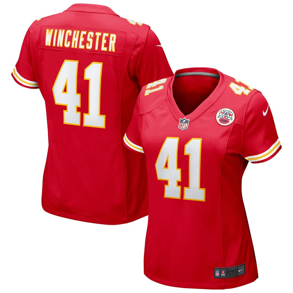 James Winchester Kansas City Chiefs Nike Women's Game Jersey - Red Official NFL Team Apparel Football Fan Gear