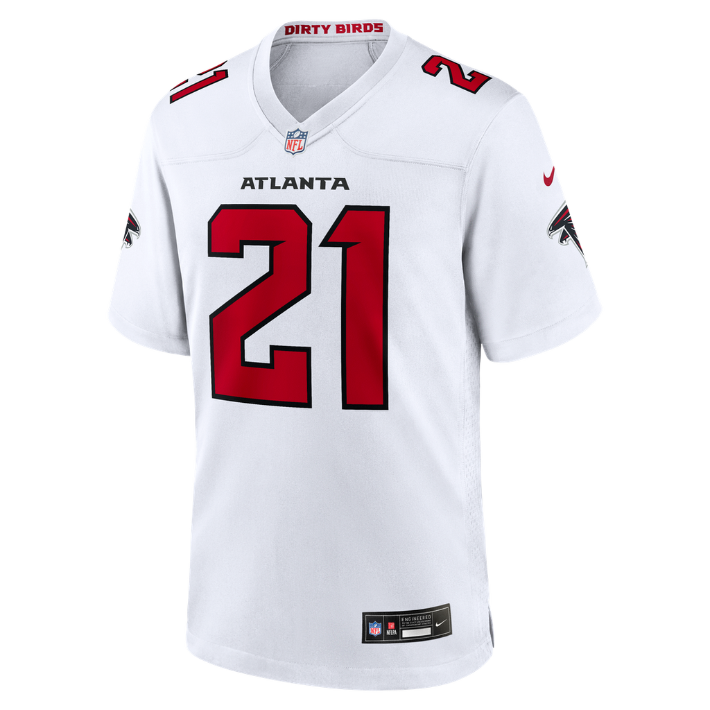 Deion Sanders Atlanta Falcons Nike Retired Player Game Jersey - Red Official NFL Team Apparel Football Fan Gear