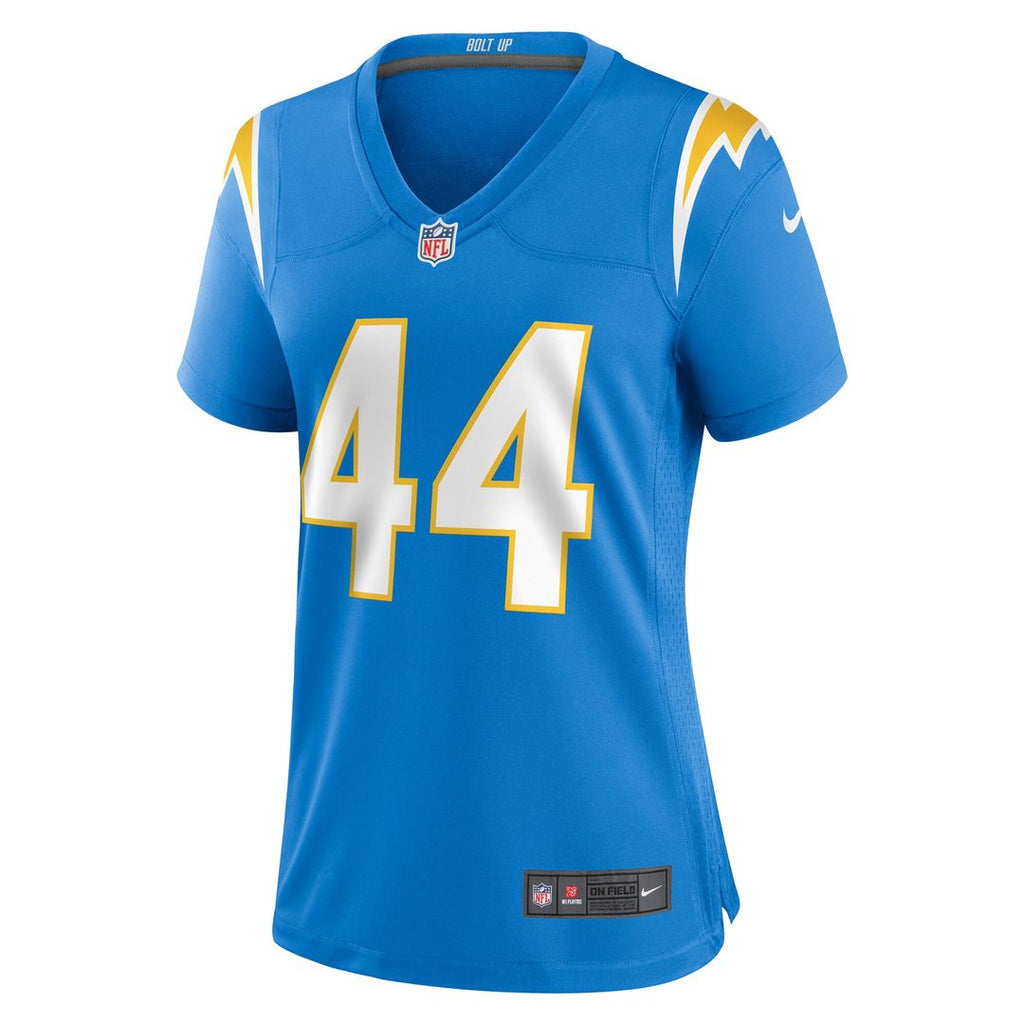 Tanner Muse Los Angeles Chargers Nike Women's Team Game Jersey - Powder Blue Official NFL Team Apparel Football Fan Gear