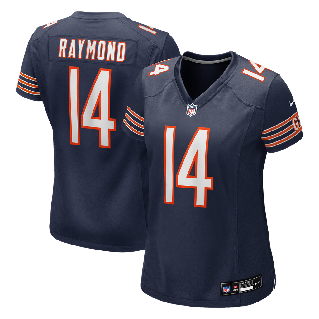 Kalif Raymond Chicago Bears Nike Women's Team Game Jersey - Navy Official NFL Team Apparel Football Fan Gear