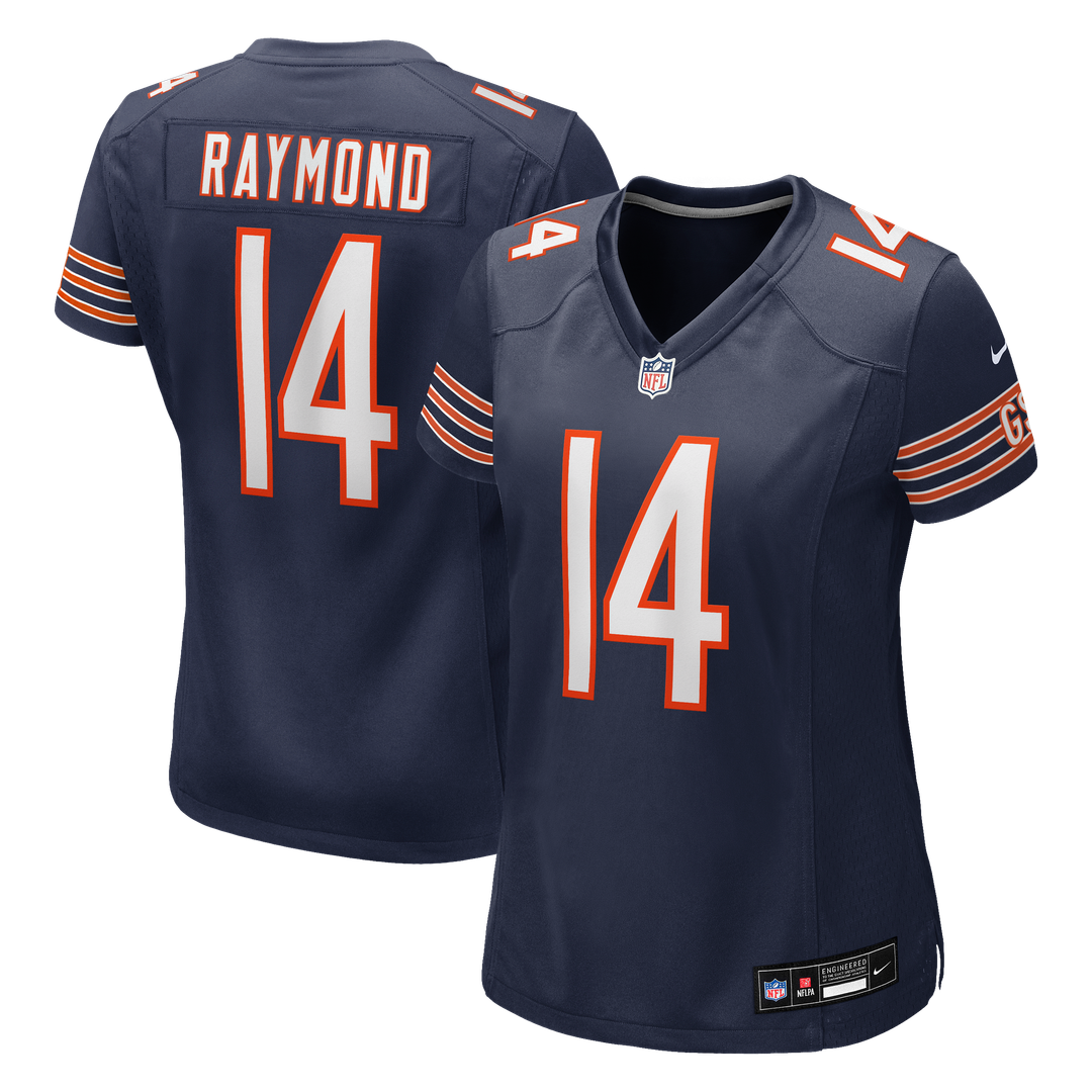 Kalif Raymond Chicago Bears Nike Women's Team Game Jersey - Navy Official NFL Team Apparel Football Fan Gear