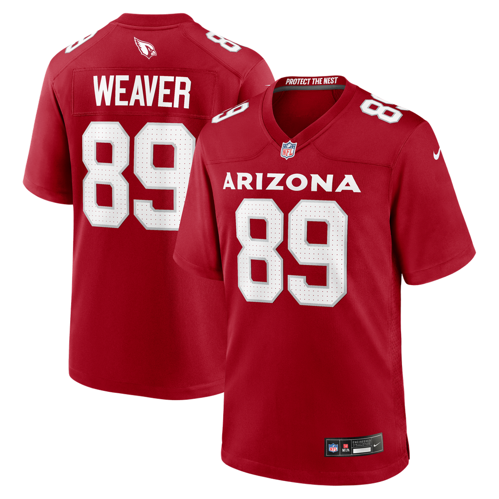 Xavier Weaver Arizona Cardinals Nike Team Game Jersey - Cardinal Official NFL Team Apparel Football Fan Gear