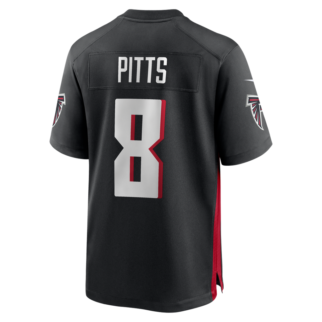 Kyle Pitts Atlanta Falcons Nike Game Jersey - Black Official NFL Team Apparel Football Fan Gear