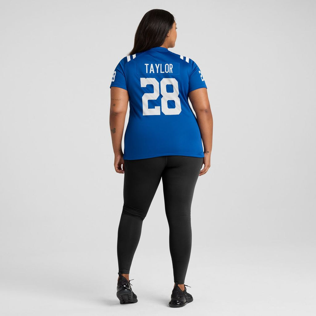 Jonathan Taylor Indianapolis Colts Nike Women's Game Jersey - Royal Official NFL Team Apparel Football Fan Gear