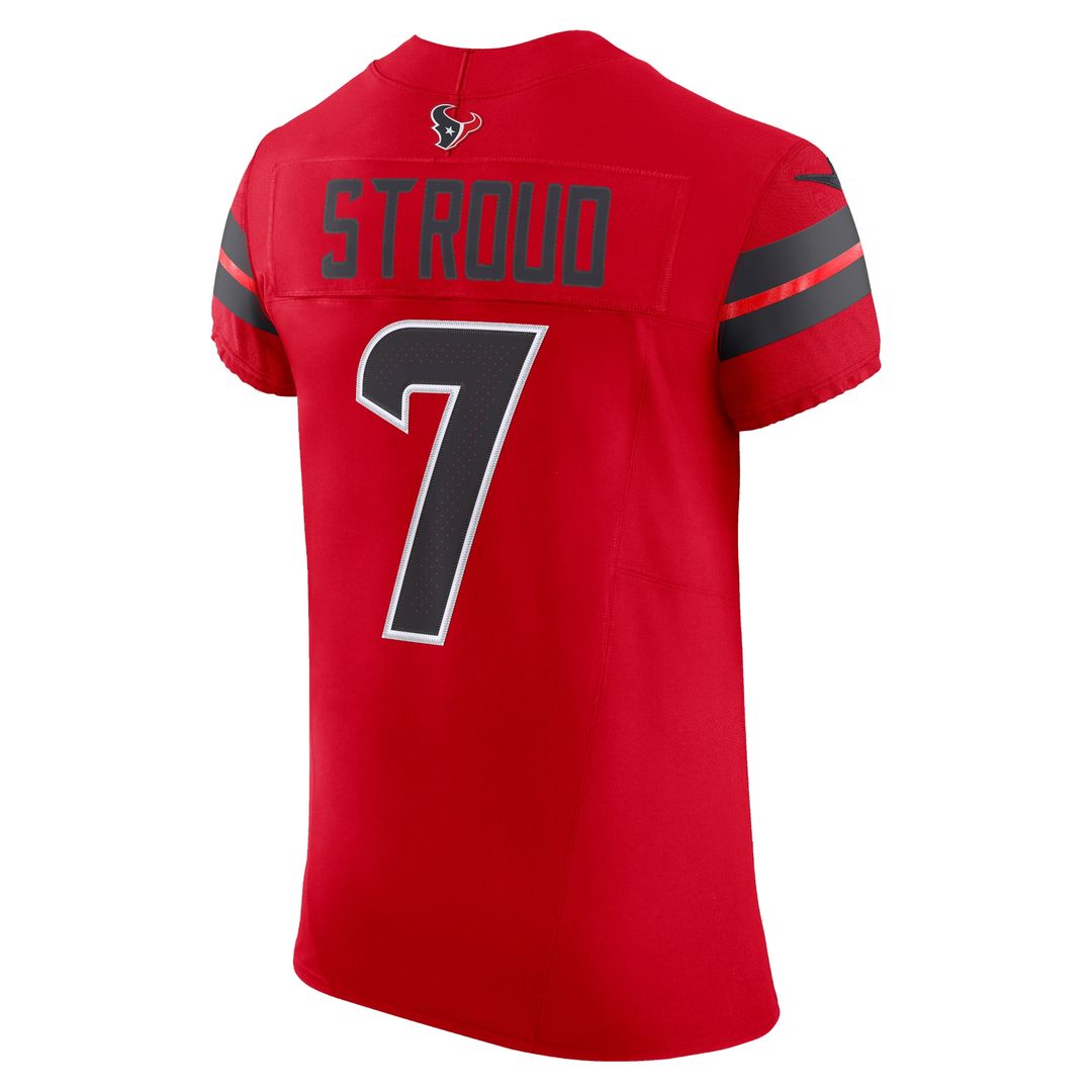 C.J. Stroud Houston Texans Nike Alternate Vapor F.U.S.E. Elite Jersey - Red Official NFL Team Apparel Football Fan Gear