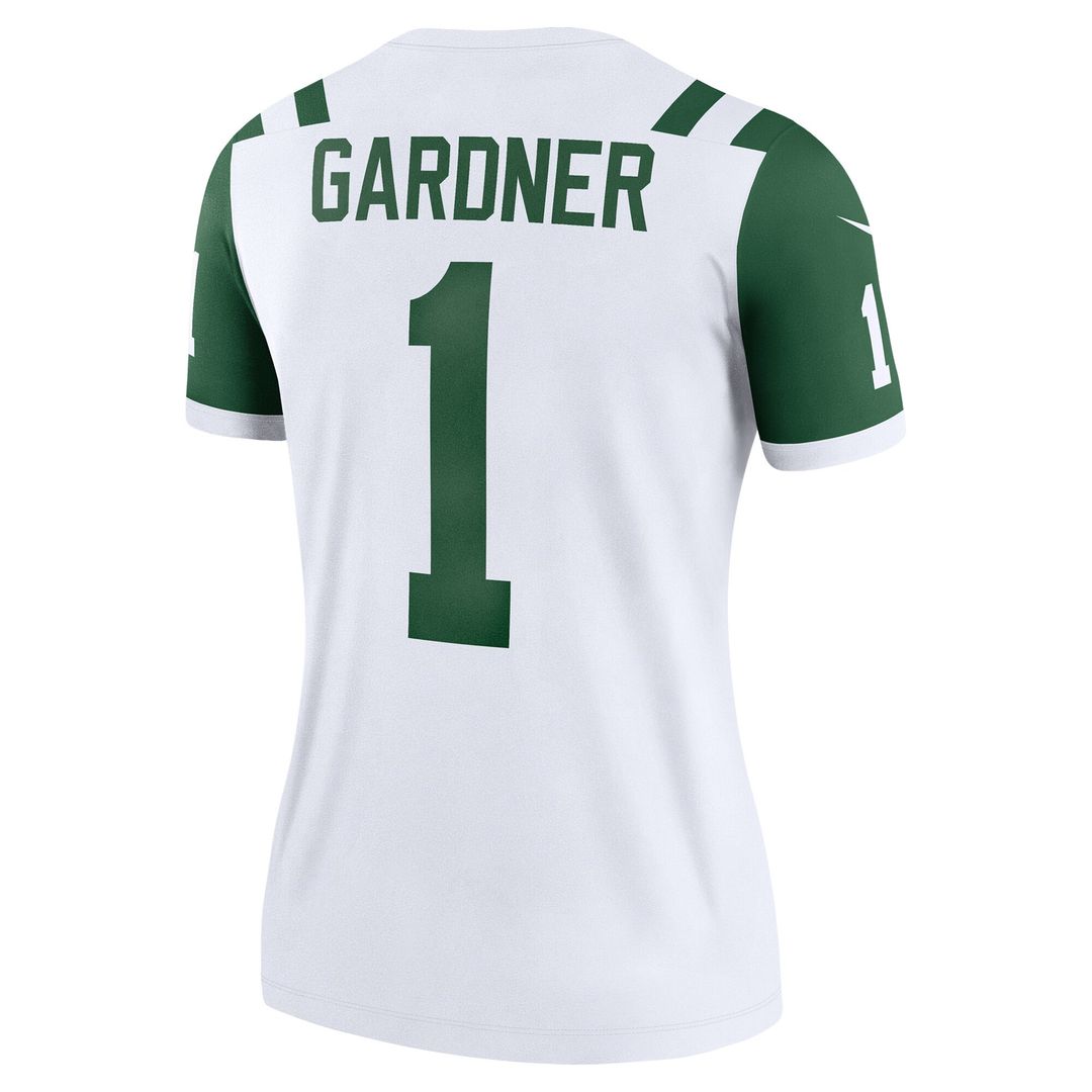 Ahmad Sauce Gardner New York Jets Nike Women's Alternate Legend Player Performance Top - Classic Alternate White NFL Fan Gear Popular Style