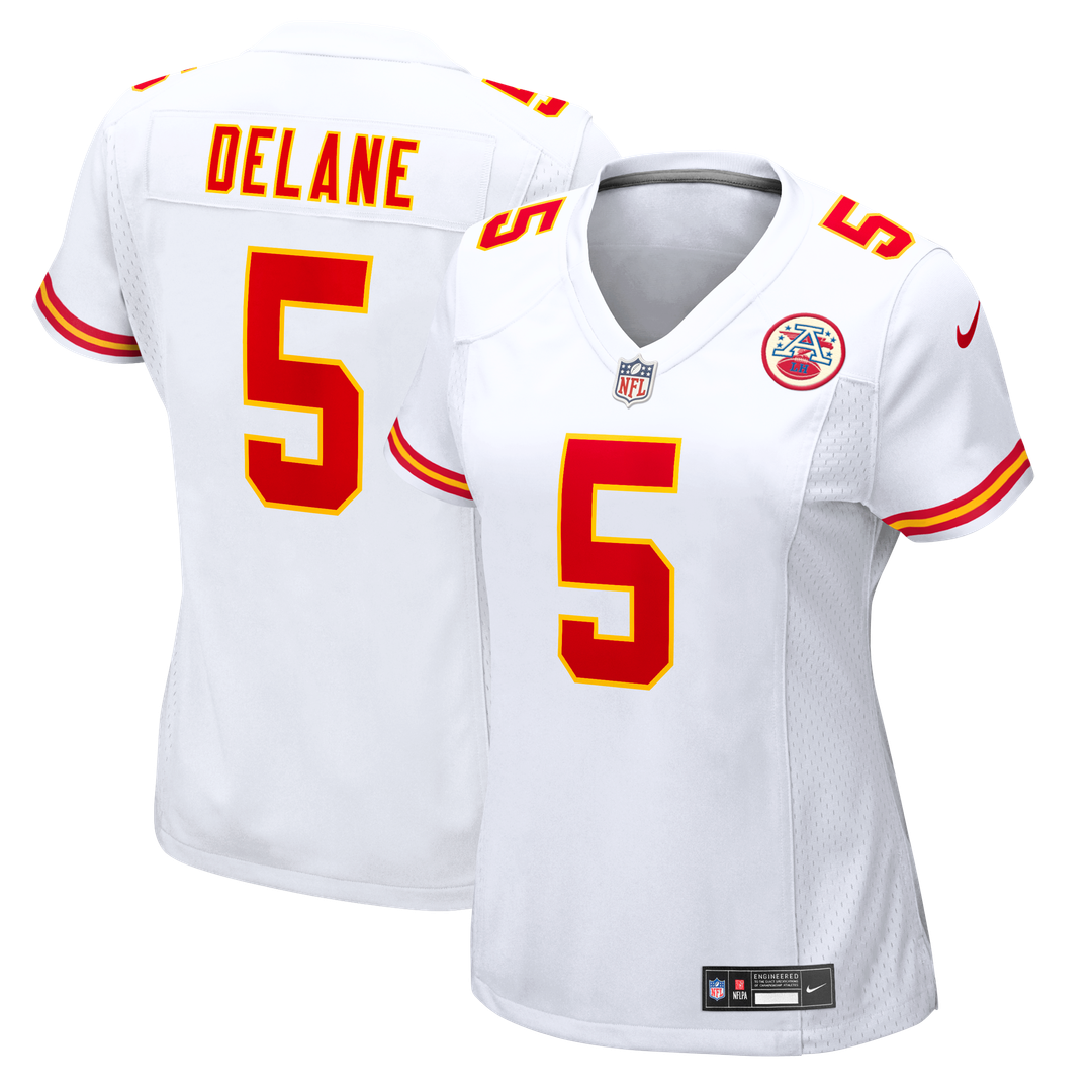 Mansoor Delane Kansas City Chiefs Nike Women's Game Jersey - Red Official NFL Team Apparel Football Fan Gear