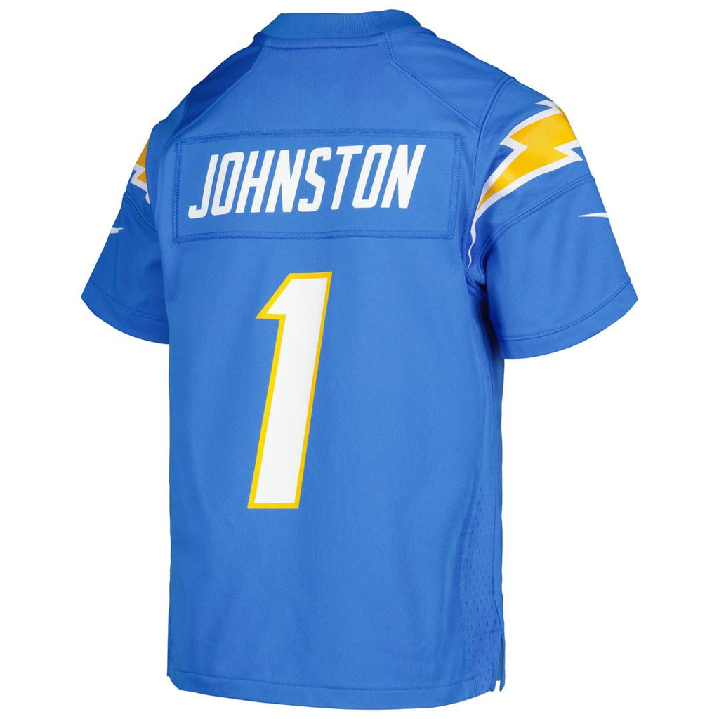Quentin Johnston Los Angeles Chargers Nike Youth Game Jersey - Powder Blue Official NFL Team Apparel Football Fan Gear