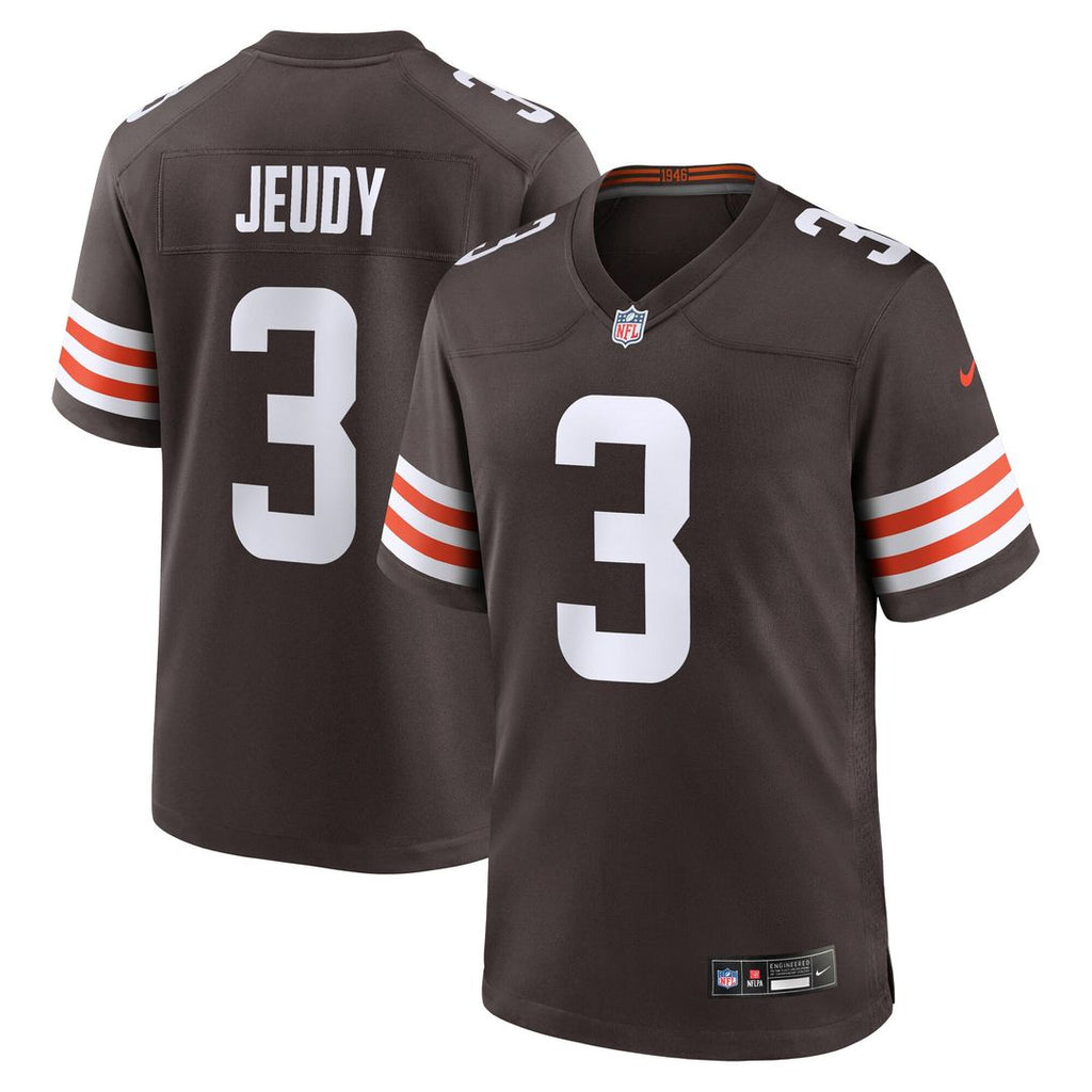 Jerry Jeudy Cleveland Browns Nike Game Jersey - Brown Official NFL Team Apparel Football Fan Gear