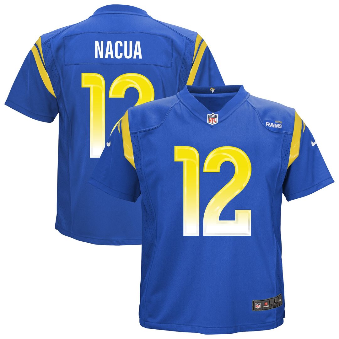 Puka Nacua Los Angeles Rams Nike Toddler Team Game Jersey - Royal Official NFL Team Apparel Football Fan Gear