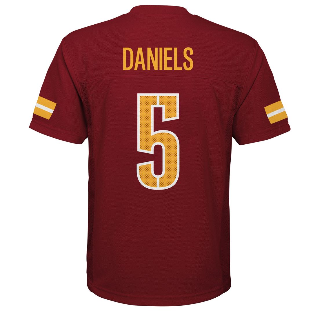 Jayden Daniels Washington Commanders Outerstuff Preschool Replica Player Jersey - Burgundy Official NFL Team Apparel Football Fan Gear